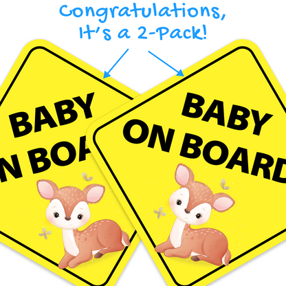 Baby On Board Baby Deer 2.2