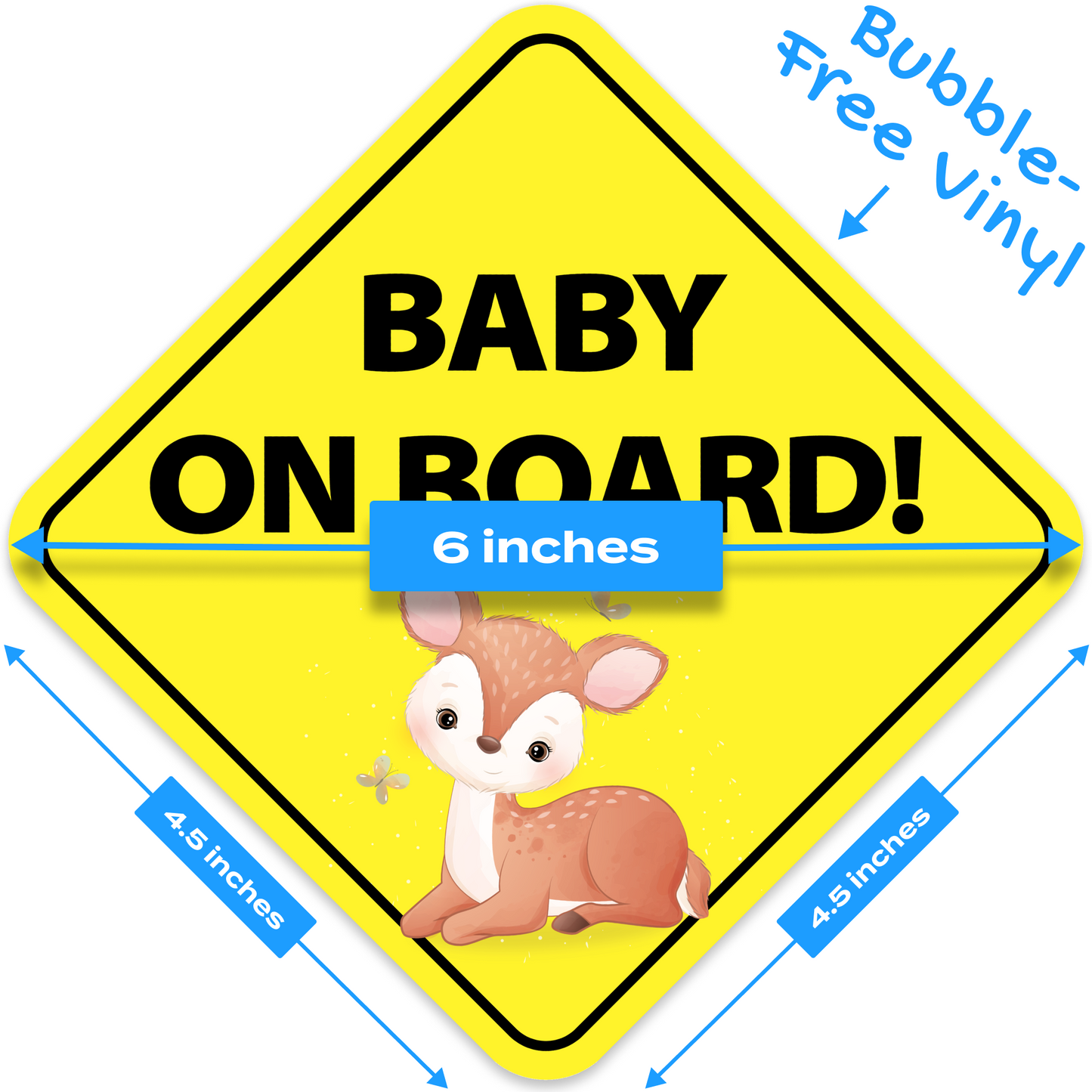 Baby On Board Baby Deer 4.2