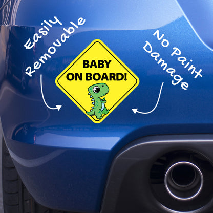 Baby On Board Baby Dinosaur 3.2