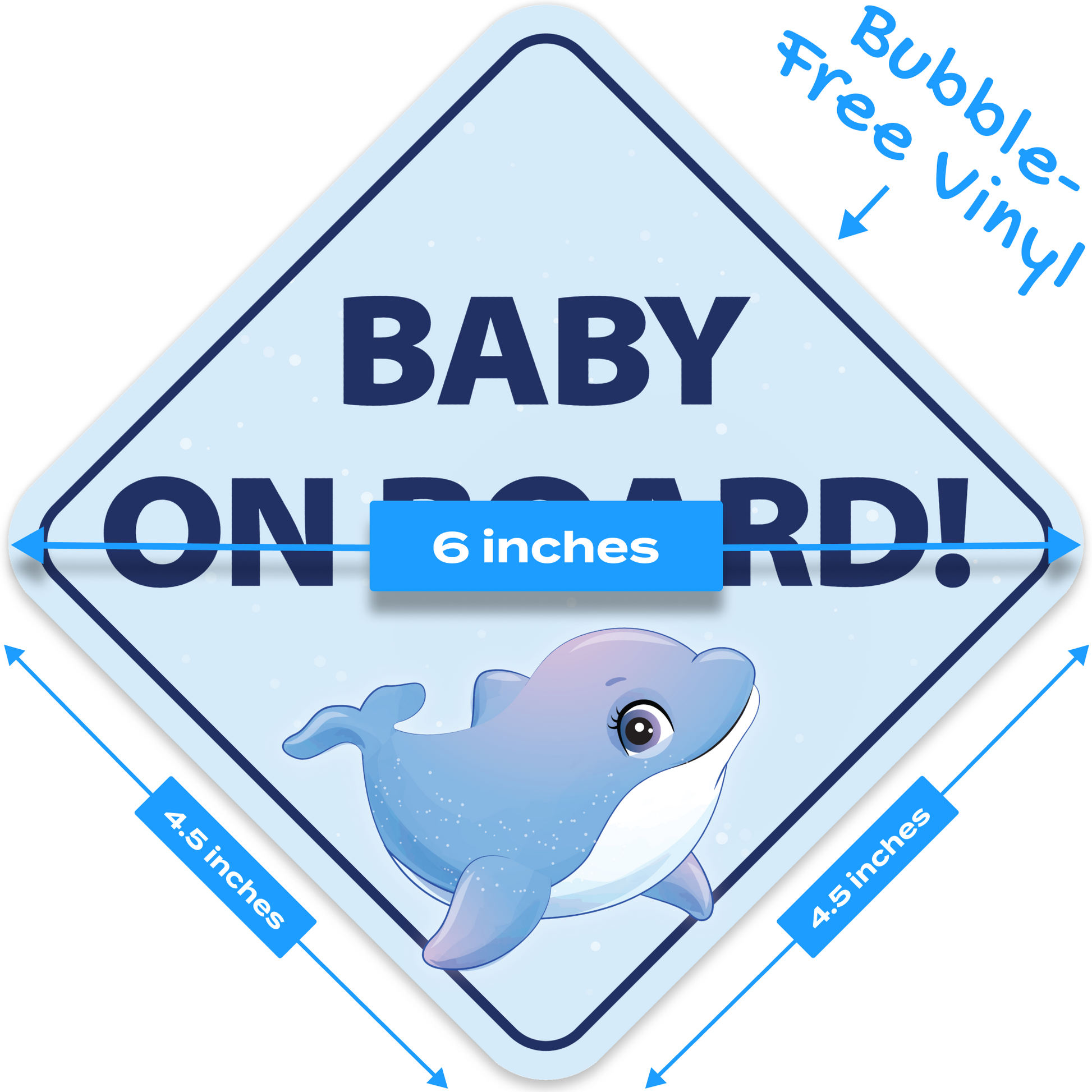 Baby On Board Baby Dolphin 4.2