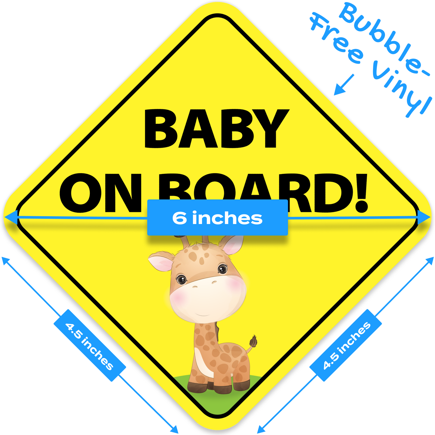 Baby On Board Baby Giraffe 4