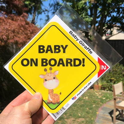 Baby On Board Baby Giraffe 6