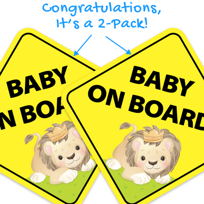 Baby On Board Baby Lion King 2