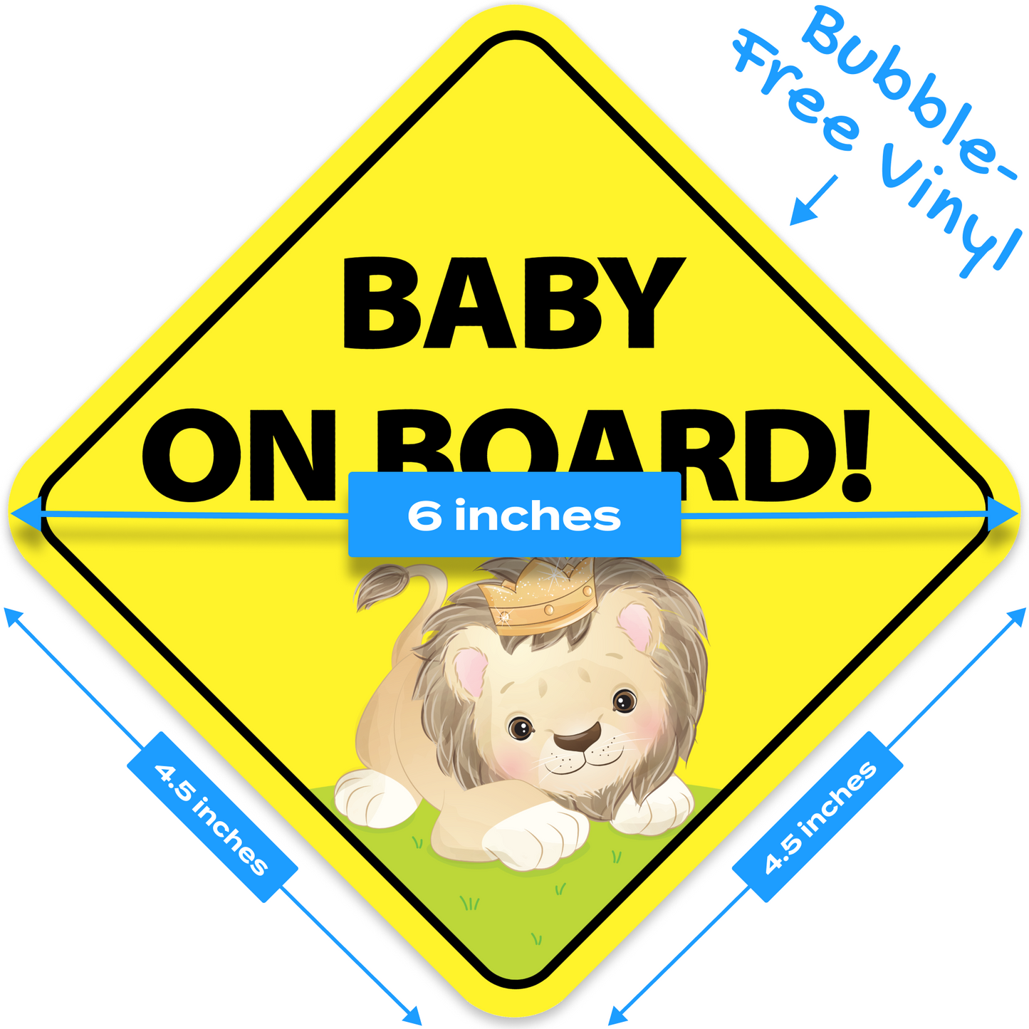 Baby On Board Baby Lion King 4