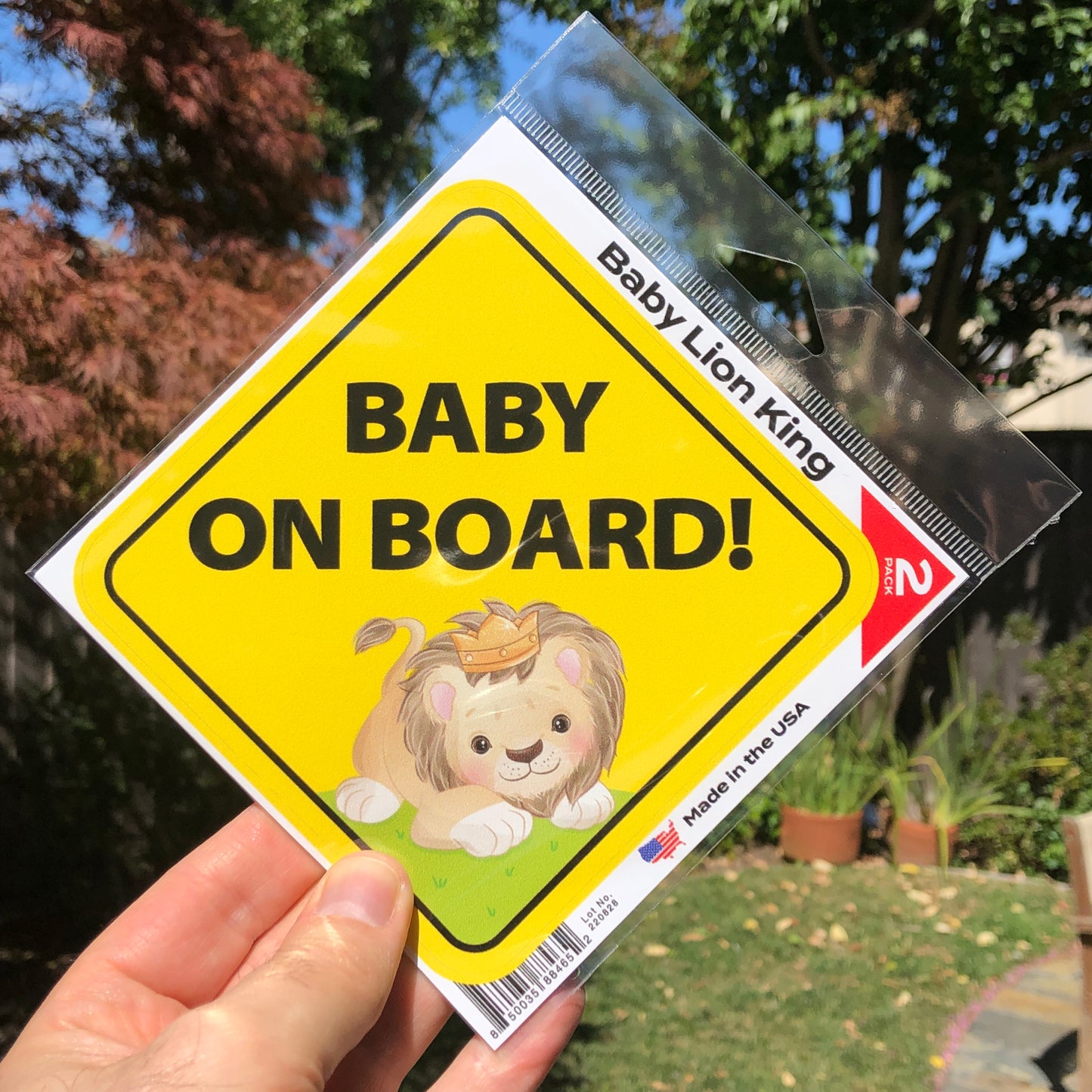 Baby On Board Baby Lion King 6