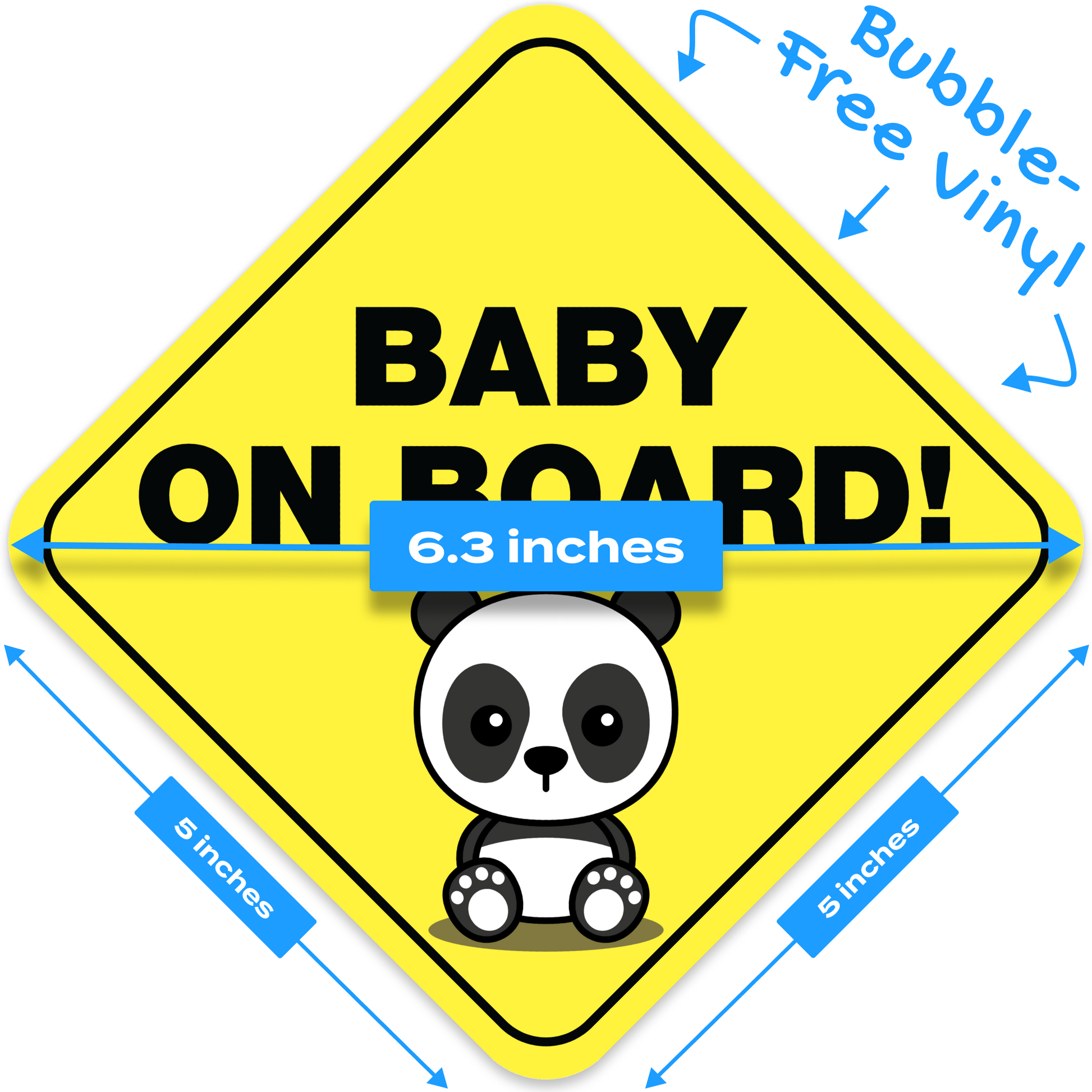 Baby On Board Baby Panda 4