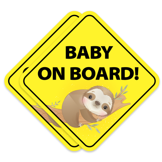 Baby On Board Baby Sloth 1