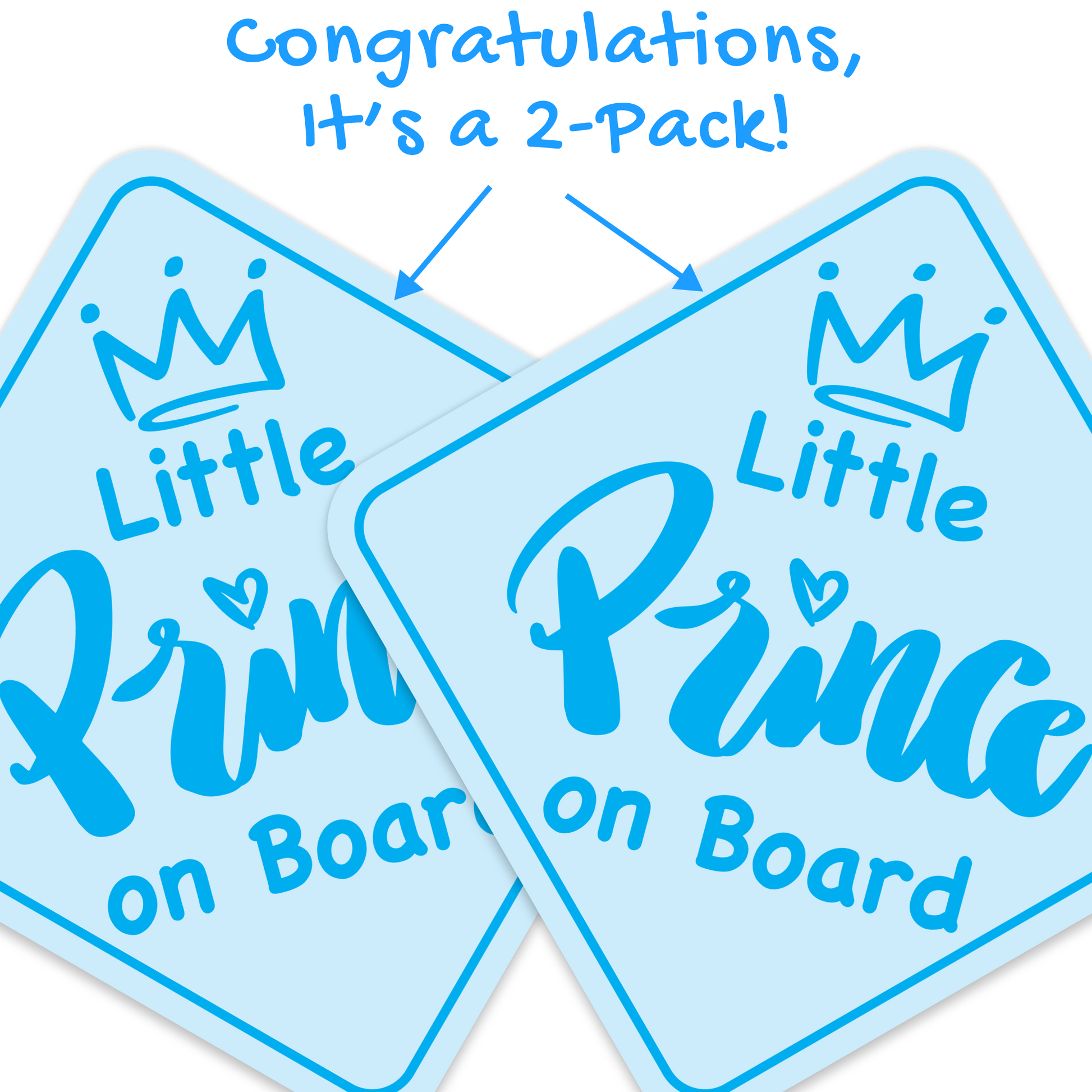 Baby On Board Little Prince 2