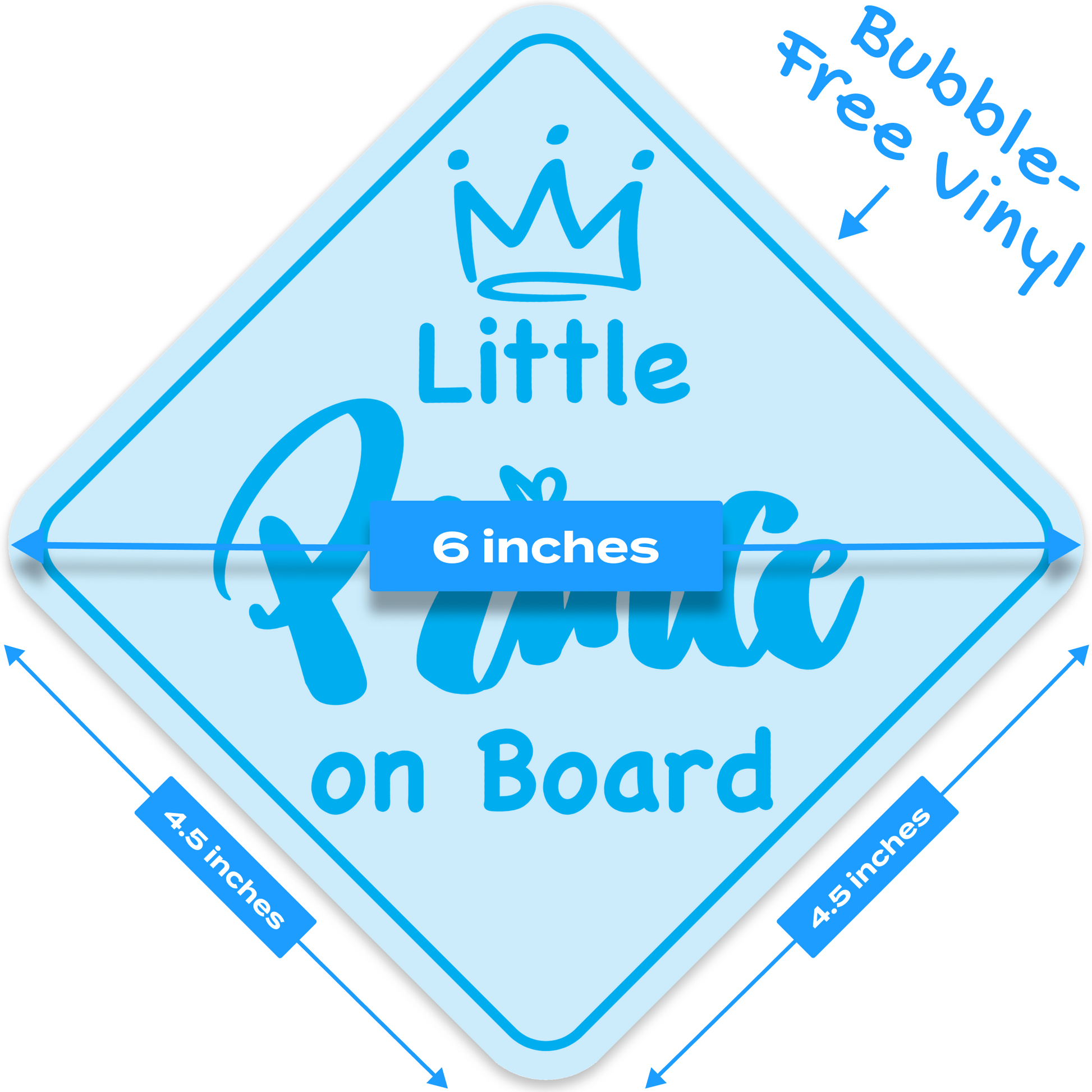 Baby On Board Little Prince 4