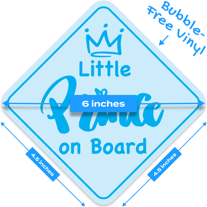 Baby On Board Little Prince 4