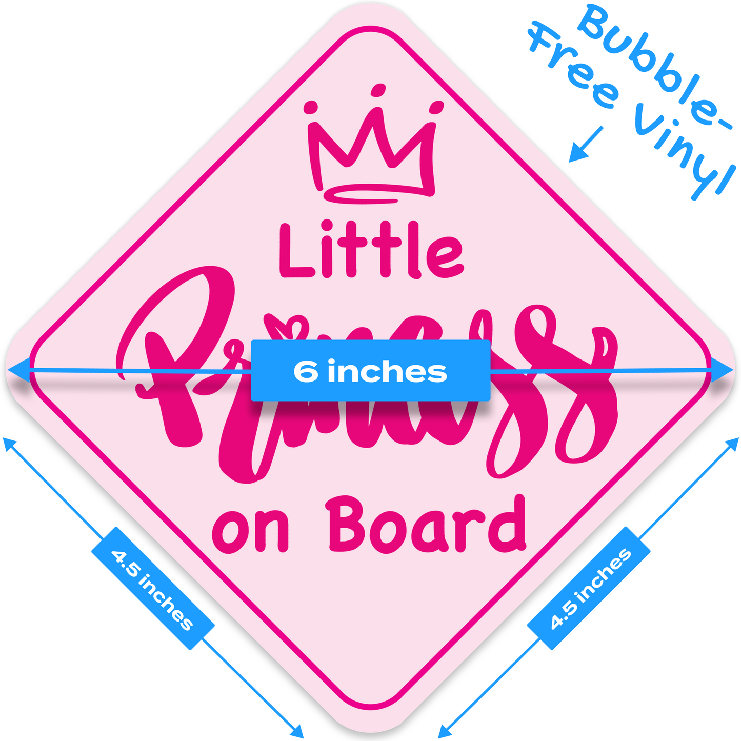 Baby On Board Little Princess 4