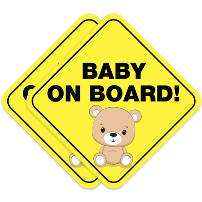 Baby On Board Teddy Bear 1
