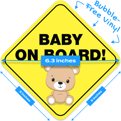 Baby On Board Teddy Bear 4