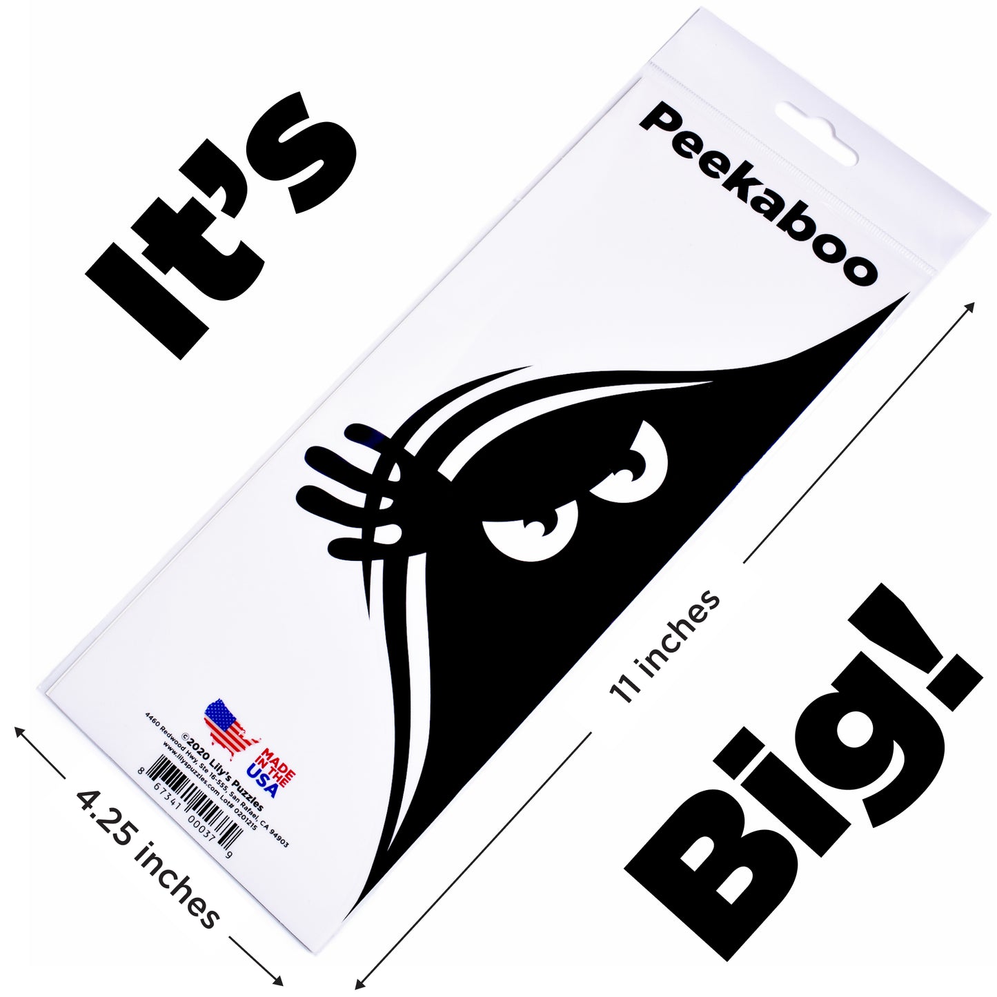 Peekaboo Bumper Sticker 4