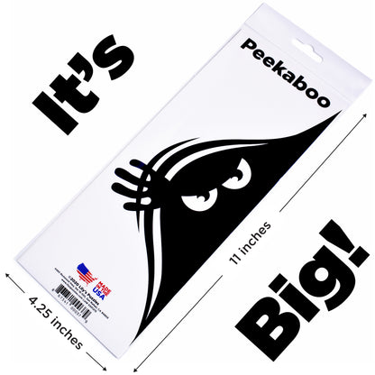 Peekaboo Bumper Sticker 4
