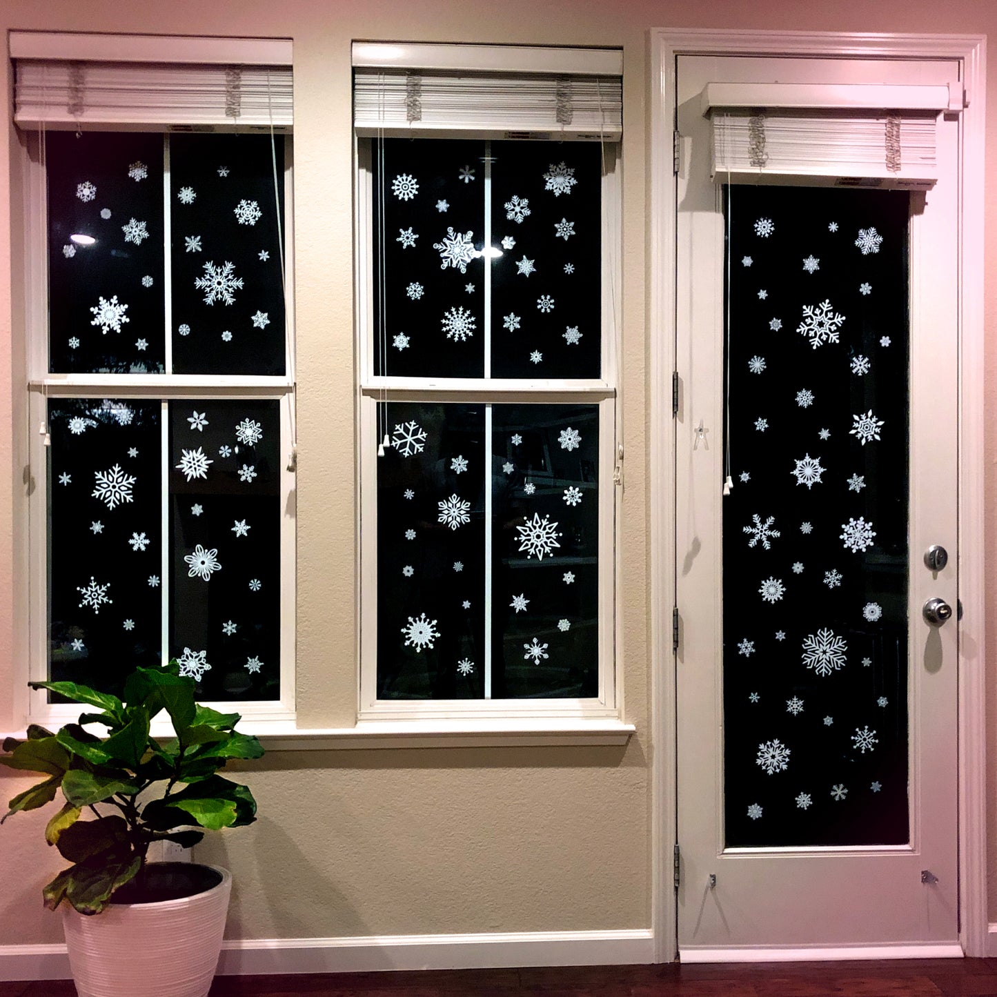 Snowflakes Window Clings 1