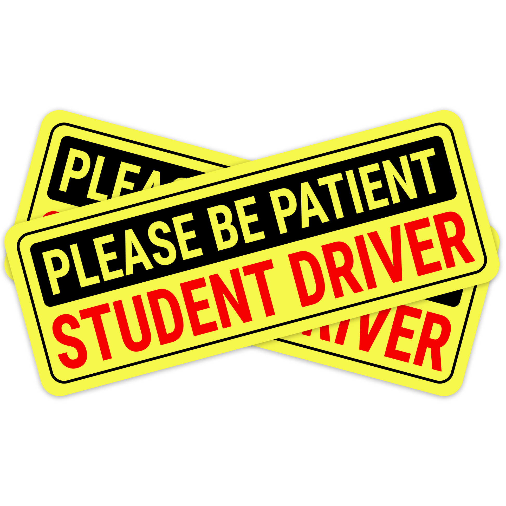 Student Driver Magnets 1 (2 Pack)